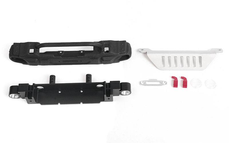 RC4WD OEM Narrow Front Winch Bumper w/ Steering Guard for Axial 1/10 SCX10 III Jeep (Gladiator/Wrangler) (B) (VVV-C1104) afbeelding