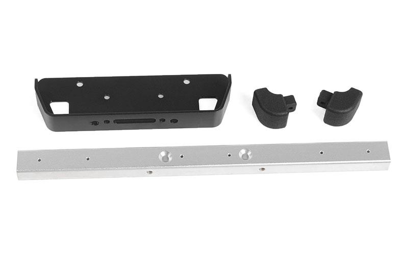 RC4WD Classic Front Winch Bumper for RC4WD Gelande II 2015 Land Rover Defender D90 (Silver) (VVV-C1118) afbeelding