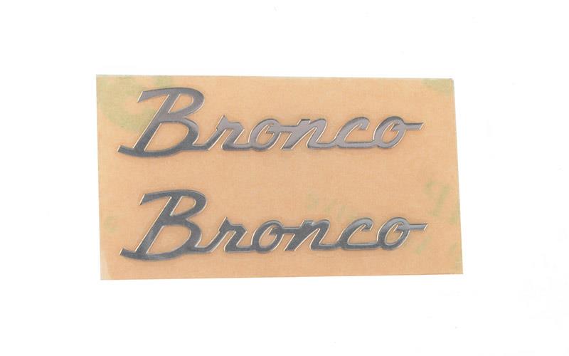 RC4WD Side Metal Emblem for Axial SCX10 III Early Ford Bronco (Silver) (VVV-C1268)