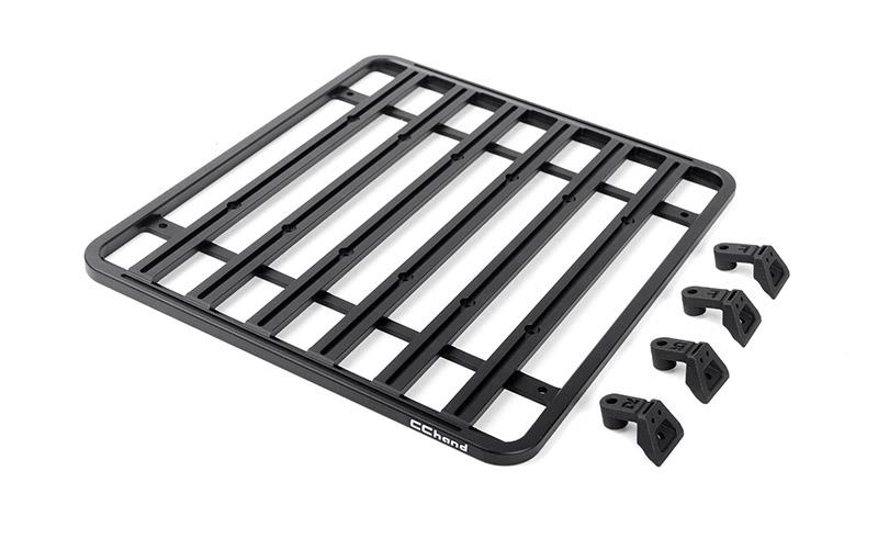 RC4WD Adventure Metal Roof Rack for Axial SCX6 JEEP Wrangler JLU (VVV-C1299) afbeelding