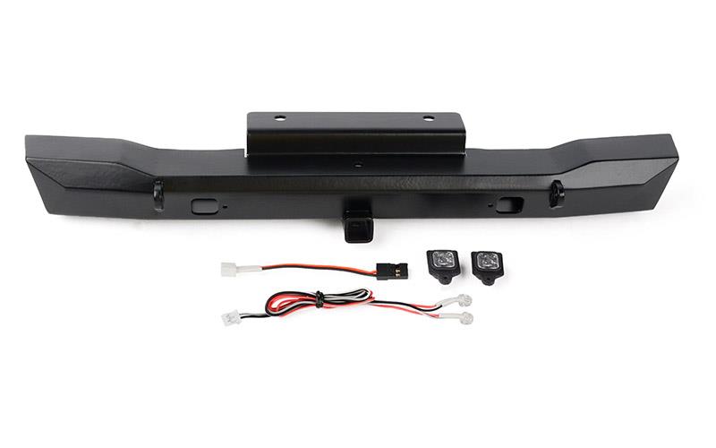 RC4WD Eon Metal Rear Hitch Bumper w/LED for Axial SCX6 JEEP Wrangler JLU (VVV-C1302) afbeelding