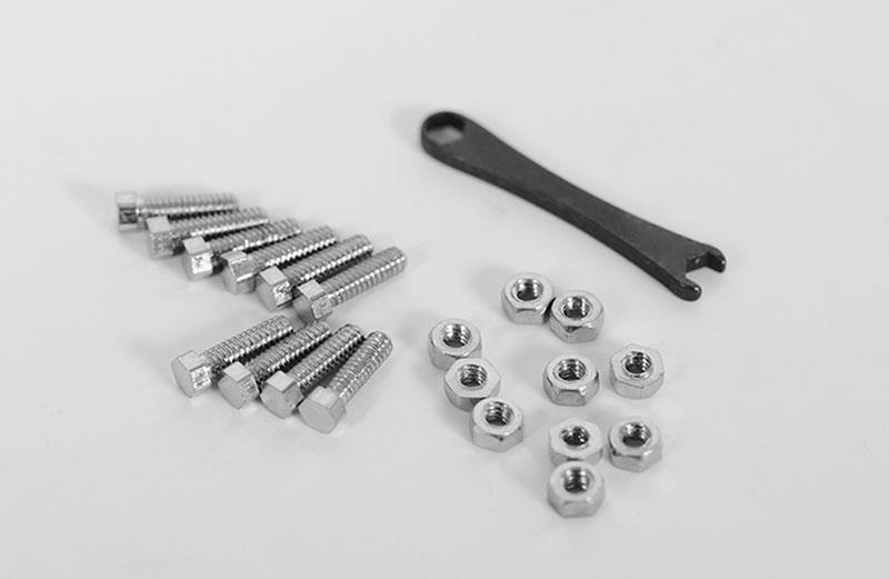 RC4WD Ultra Scale Hardened Steel Driveshaft Hardware & Wrench (VVV-S0046)