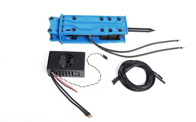 RC4WD Breaker / Hammer Accessory for 1/14 Scale RTR Earth Digger 360L Hydraulic Excavator (Blue) (VVV-S0244) afbeelding