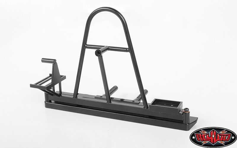 RC4WD Rear Swing Away Tire Carrier Bumper - Traxxas TRX-4