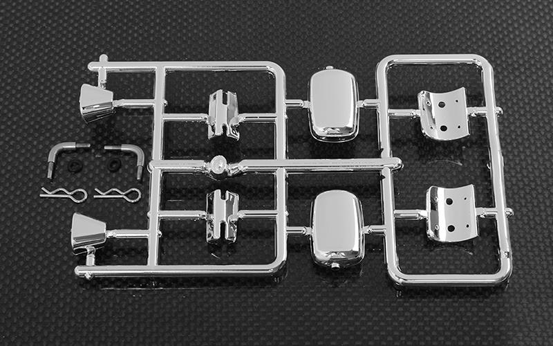 RC4WD Chevrolet Blazer Chrome Mirror and Rear Taillight Parts Assembly (Z-B0106)