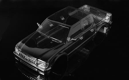 RC4WD 2001 Toyota Tacoma 4 Door Body for TF2 LWB 313MM/12.3 (Z-B0169) afbeelding