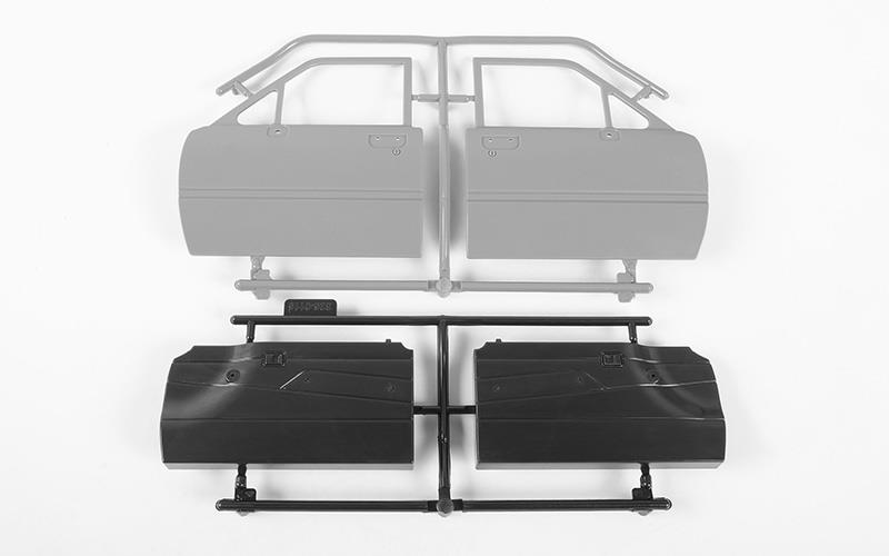 RC4WD 1985 Toyota 4Runner and 1987 Toyota XtraCab Doors and Door Panels (Z-B0190)
