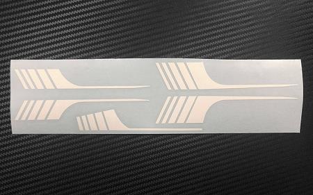 RC4WD Surf Stripes for 1985 4Runner Sheet - White (Z-B0210) afbeelding