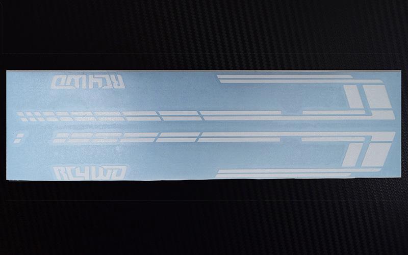 RC4WD Escapade Stripes for Gelande II 2015 Land rover Defender D90 (White) (Pick-up/SUV) (Z-B0245) afbeelding