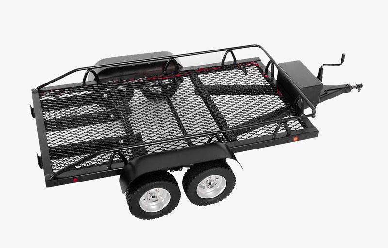 RC4WD BigDog 1/10 Dual Axle Scale Car/Truck Trailer (Z-H0003)