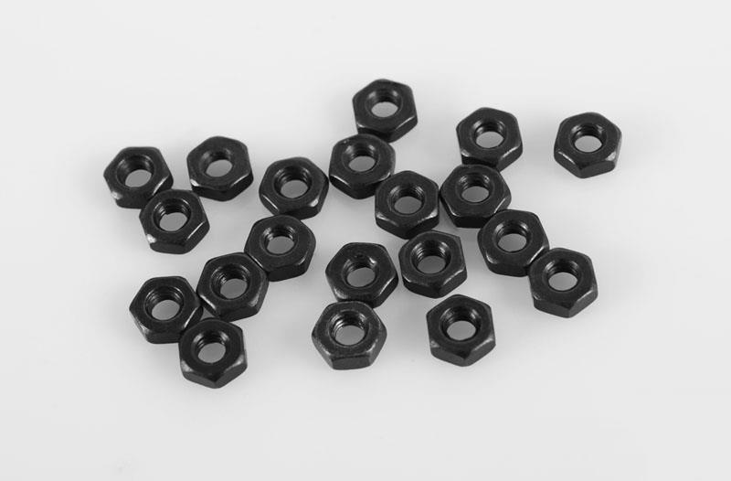 RC4WD Regular M2.5 Black Nuts (20) (Z-S0303) afbeelding