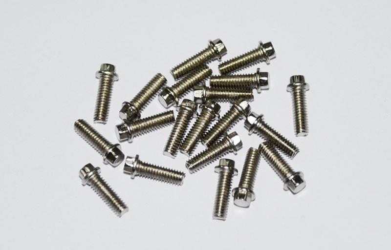 RC4WD Miniature Scale Hex Bolts (M2.5 x 8mm) (Silver) (Z-S0418) afbeelding
