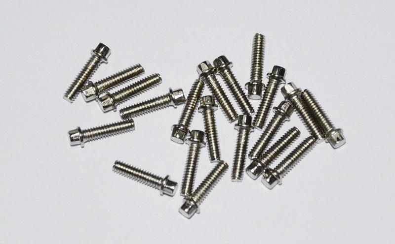RC4WD Miniature Scale Hex Bolts (M2 x 8mm) (Silver) (Z-S0423) afbeelding