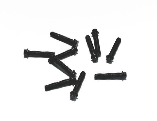 RC4WD Miniature Scale Hex Bolts (M2 x 10mm) (Black) (Z-S0623) afbeelding