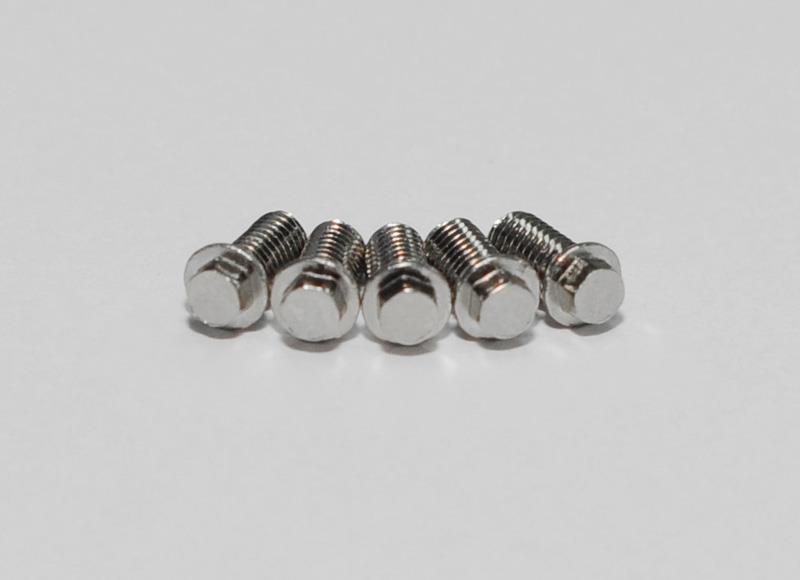 RC4WD Miniature Scale Hex Bolts (M3 x 6mm) (Silver) (Z-S0639) afbeelding