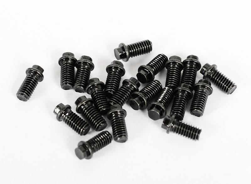 RC4WD Miniature Scale Hex Bolts (M3x6mm) (Black) (Z-S0696) afbeelding