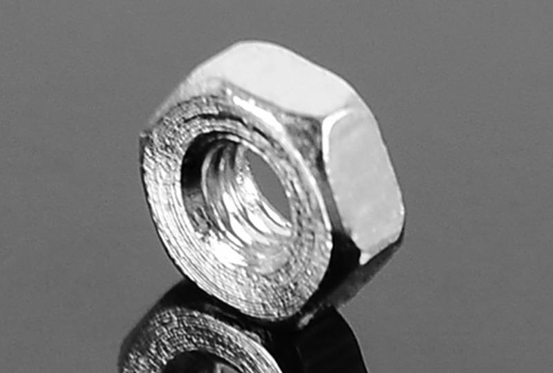 RC4WD Regular M2 Nuts (Silver) (Z-S0875) afbeelding