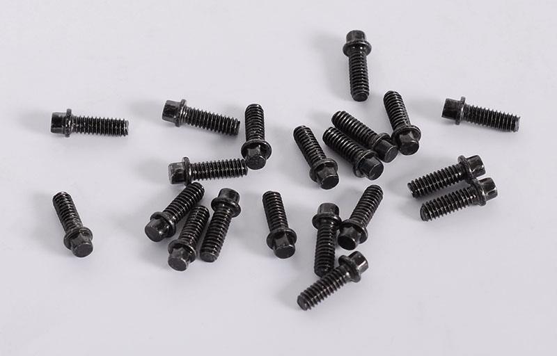 RC4WD Miniature Scale Hex Bolts (M2 x 6mm) (Black) (Z-S1198) afbeelding