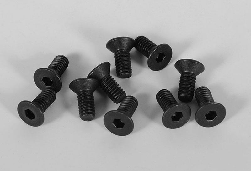 RC4WD Steel Flat Head Socket Cap Screws M2.5 x 6mm (10) (Z-S1205) afbeelding
