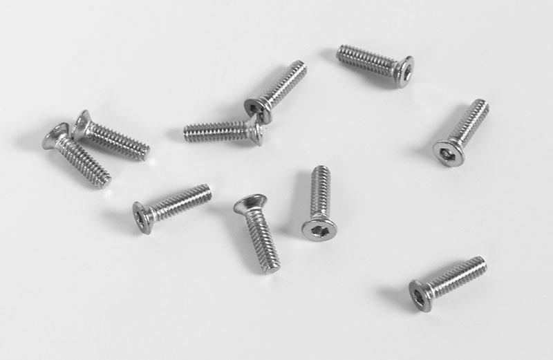 RC4WD Flat Head Socket Cap Screw M2 x 8mm (10) (Z-S1257) afbeelding