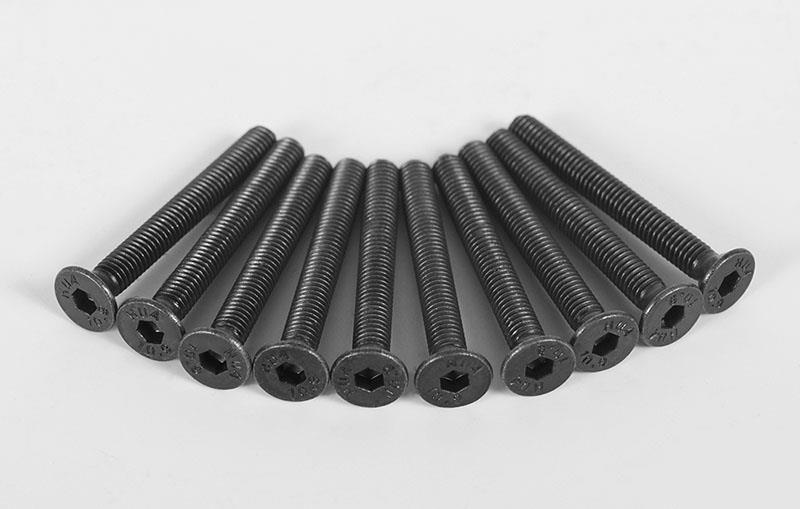 RC4WD Steel Flat Head Socket Cap Screw M3 x 25mm (10) (Z-S1267)