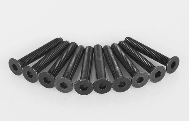 RC4WD Steel Flat Head Socket Cap Screw M3 x 20mm (10) (Z-S1311) afbeelding