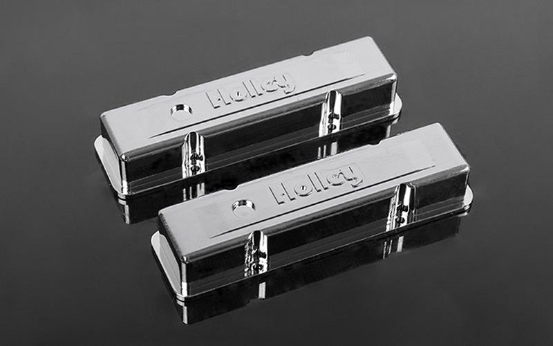 RC4WD 1/10 HolleyÆ Chrome Valve Covers for Scale V8 Engine (Z-S1500) afbeelding