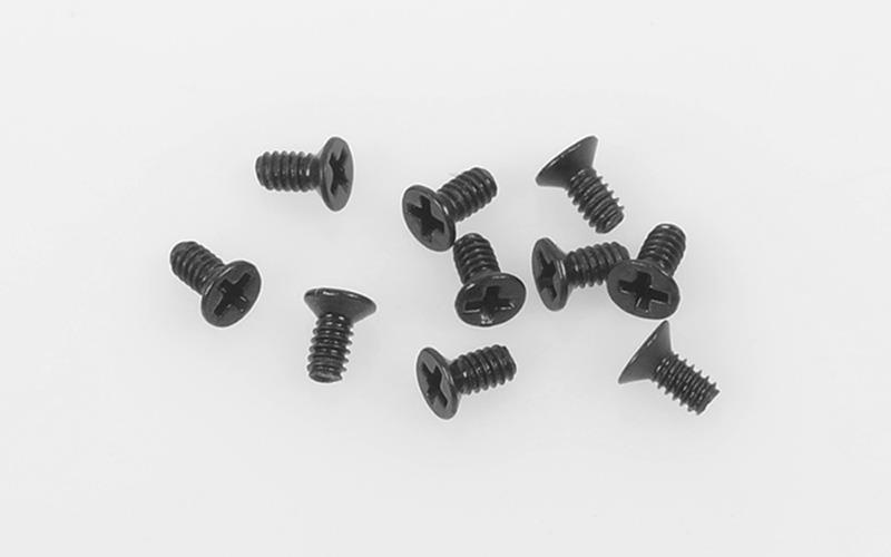 RC4WD Steel Flat Head Cap Screw M1.4 X 3mm (10) (Z-S1520) afbeelding