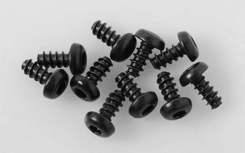 RC4WD Button Head Self Tapping Screws M3 X 6mm (Black) (Z-S1574) afbeelding