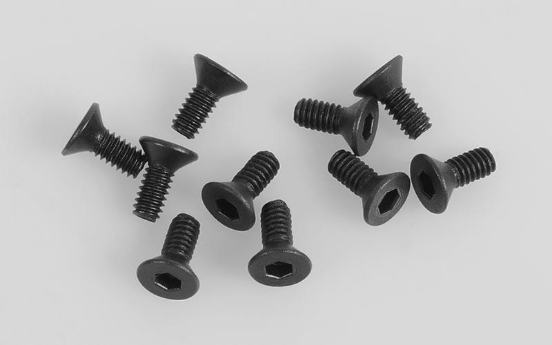 RC4WD Steel Flat Head Socket Cap Screw M2 x 5mm (Black) (Z-S1610) afbeelding