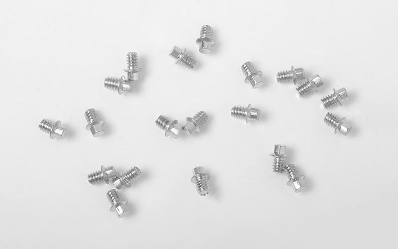 RC4WD Miniature Scale Hex Bolts (M1.6 x 2mm) (Silver) (Z-S1809) afbeelding