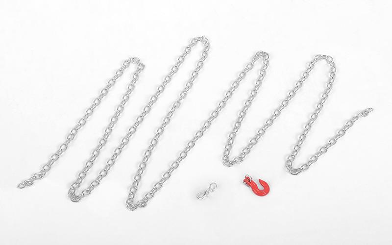 RC4WD Scale Silver Chain ( 39/ 1000mm) (Z-S1956) afbeelding