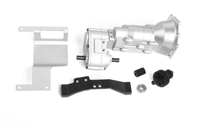 RC4WD TCI Heavy Duty R4 Single Speed Scale Transmission w/ O/U Drive Transfer Case (Z-U0040)