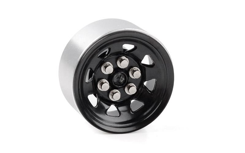 RC4WD Stamped Steel 0.7 Stock Beadlock Wheels (Black) (Z-W0087) afbeelding