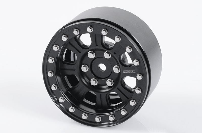RC4WD Raceline Monster 1.9 Beadlock Wheels (Black) (Z-W0185) afbeelding