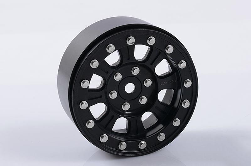 RC4WD Raceline Monster 2.2 Beadlock Wheels (Black) (Z-W0193) afbeelding