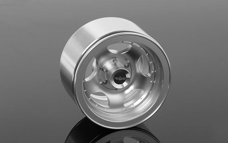 RC4WD Breaker 1.9 Beadlock Wheels (Silver) (Z-W0228) afbeelding
