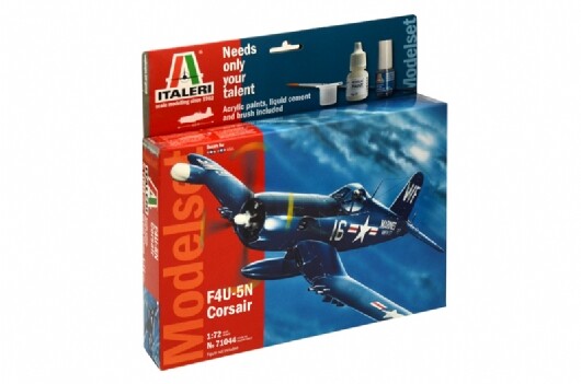 Italeri 1/72 F4U 5N Corsair (Modelset) afbeelding