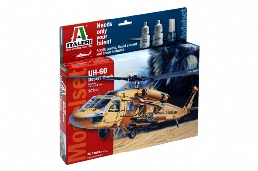 Italeri 1/72 UH 60 Desert Hawk (Modelset)