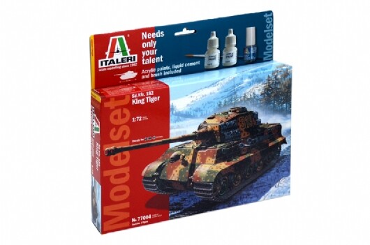 Italeri 1/72 King Tiger