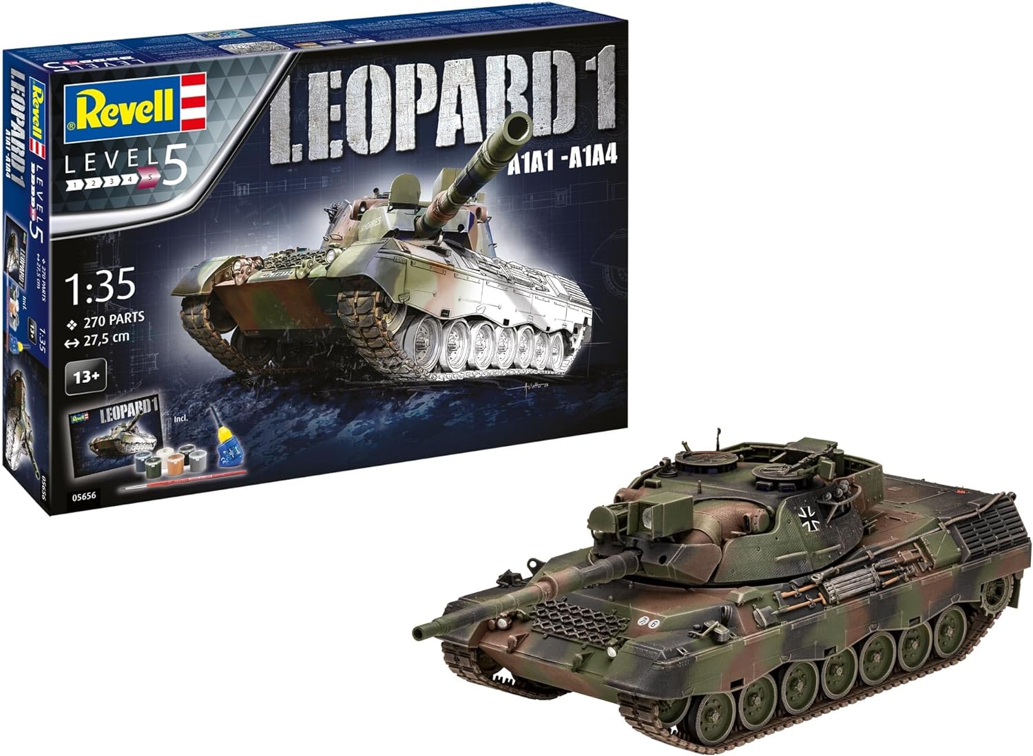 Revell 1/35 Leopard 1 A1A1-A1A4 afbeelding