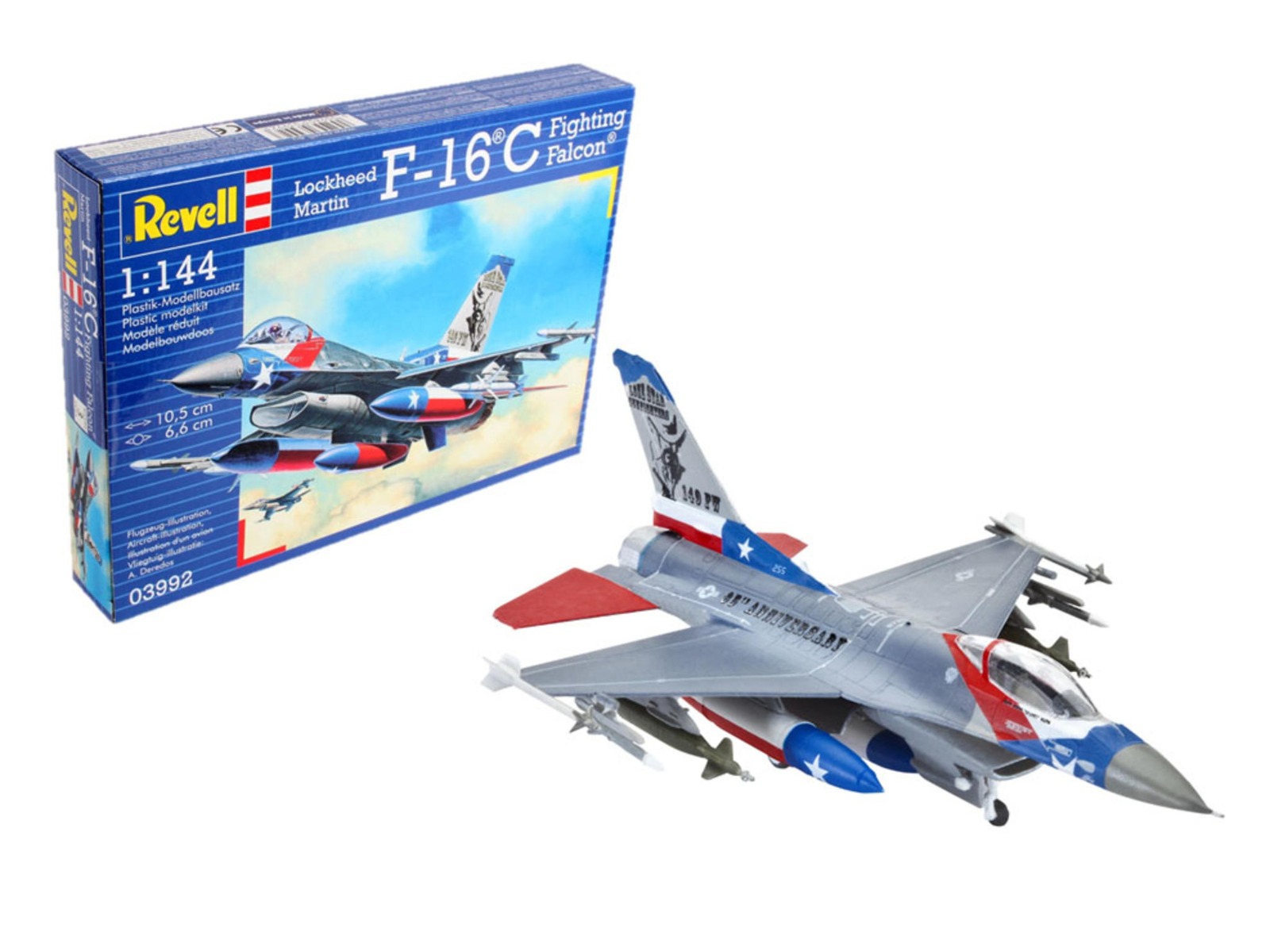Revell 1/144 Lockheed Martin F-16C Fighting Falcon afbeelding