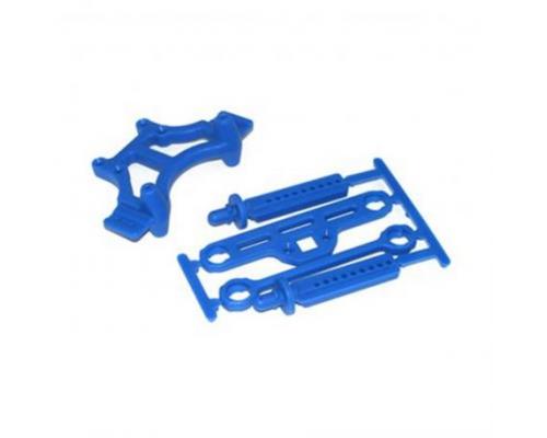 RPM Shock Tower/Adjustable Mounts - Traxxas E-Maxx/T-Maxx - Blauw
