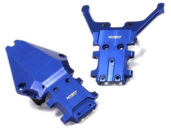 Integy Billet Machined Fr. & Rr. Bulkhead for 1/10 Slash 4X4 & Stampede 4X4 (non-LCG) afbeelding