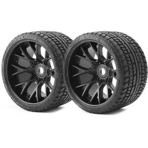 Sweep Racing Road Crusher Belted WHD wielen - 1/2 Offset - 17mm - Zwart