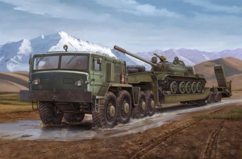 Trumpeter 1/35 MAZ 537 Soviet Tank Transporter afbeelding