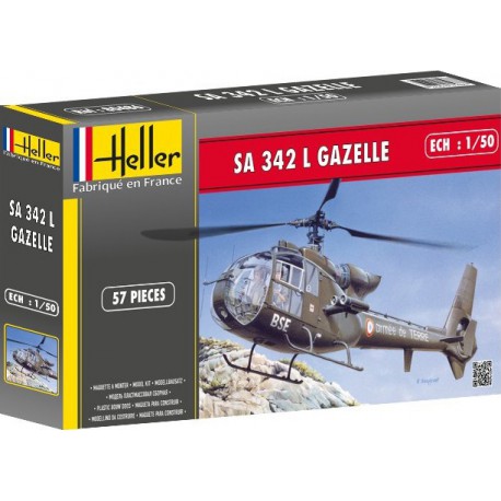 Heller 1/56 SA 342L Gazelle