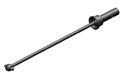 Team Corally - CVD Drive Shaft - Long - Rear - 1pc (C-00180-345) afbeelding