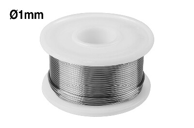 Team Corally soldeertin 1mm, 100 gram