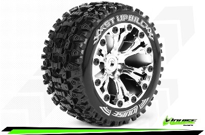 Louise ST-UPHILL 2.8 Banden Set - Soft - Chroom - Hex 12mm - Stadium Truck afbeelding